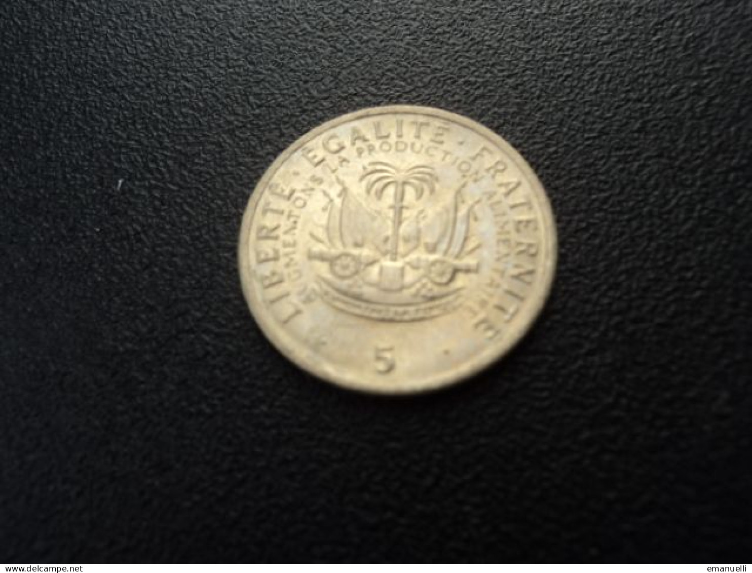 RÉPUBLIQUE D' HAÏTI * : 5 CENTIMES  1975   KM 119    NON CIRCULÉE - Haïti