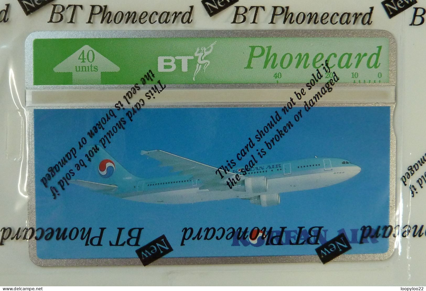 UK - Great Britain - BT & Landis & Gyr - BTP151 - Korean Air - 232C - Mint Blister - BT Private Issues