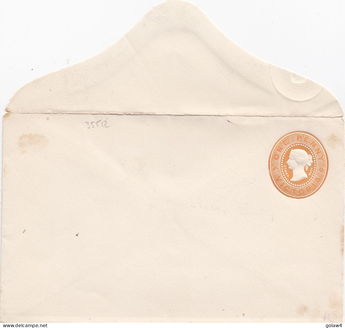 35512# VICTORIA ENVELOPPE ENTIER POSTAL GANZSACHE STATIONERY - Lettres & Documents