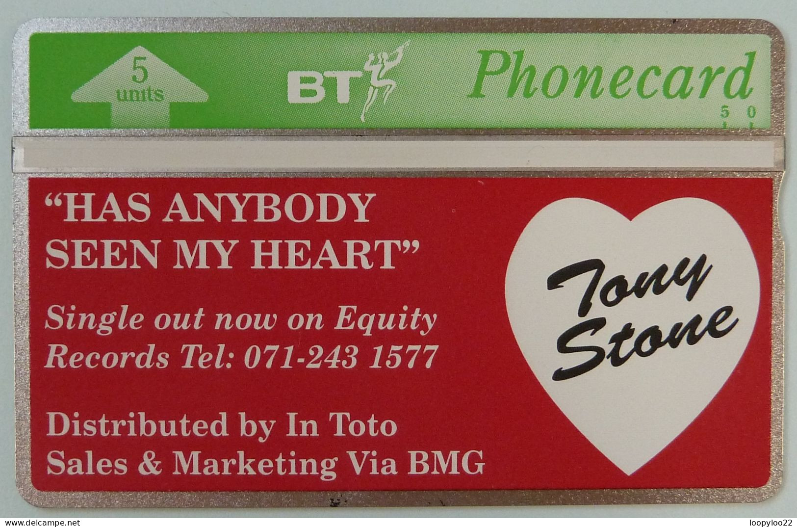 UK - Great Britain - BT & Landis & Gyr - BTP153 - Tony Stone - 232C - Mint - BT Edición Privada