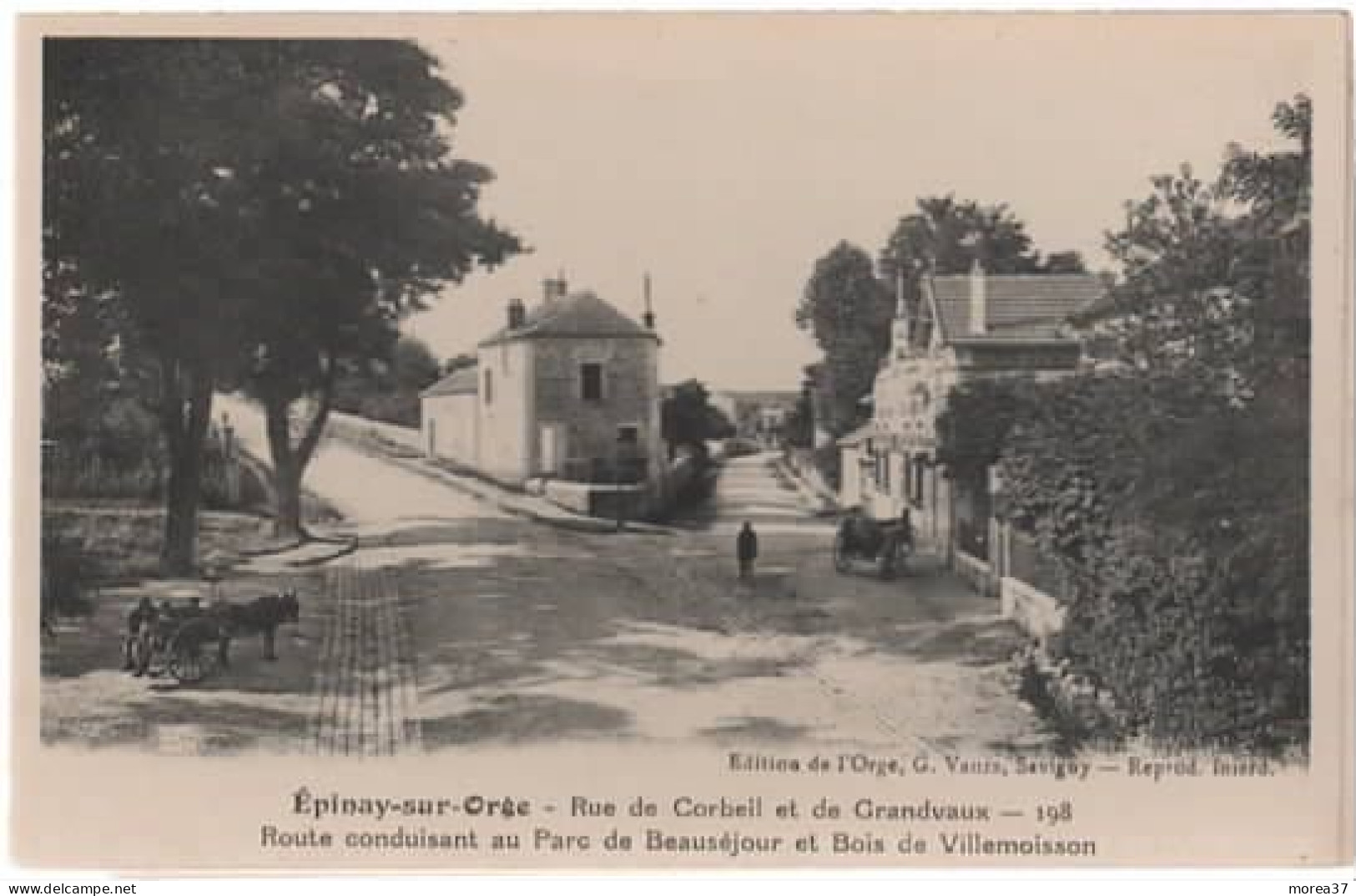 EPINAY SUR ORGE  Rue De Corbeil Et De Grandvaux    (2) - Epinay-sur-Orge