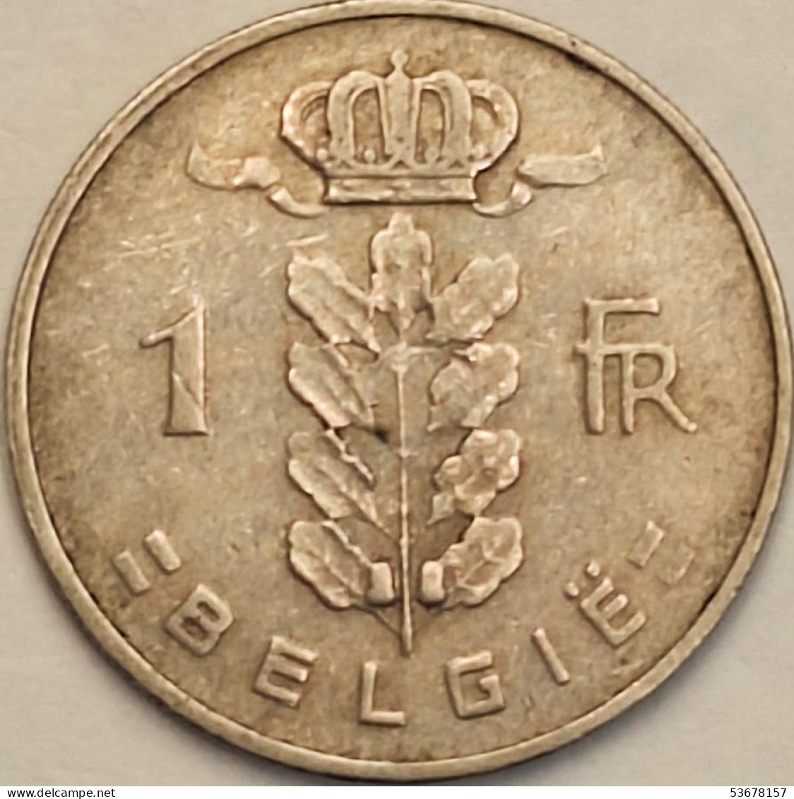 Belgium - Franc 1960, KM# 143.1 (#3129) - 1 Franc