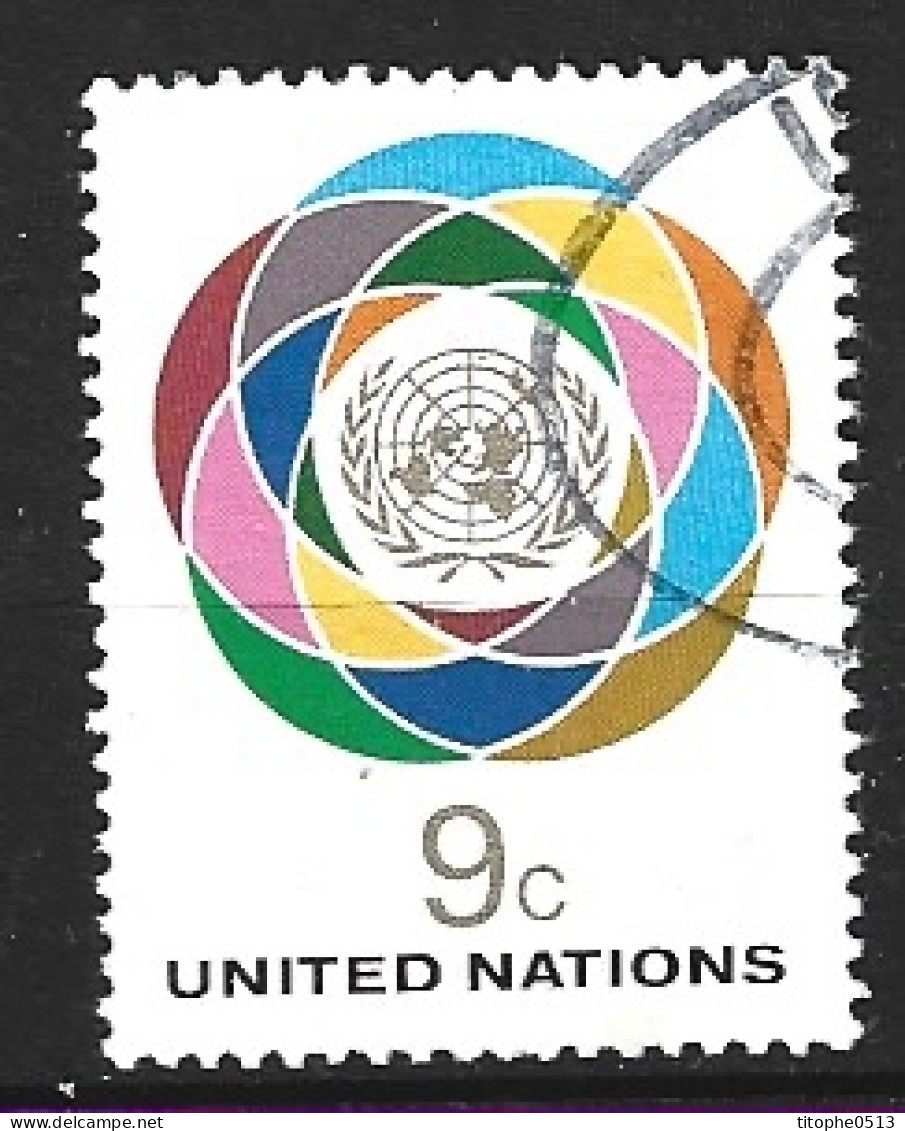 ONU NEW YORK. N°271 Oblitéré De 1976. Emblème De L'ONU. - Usati