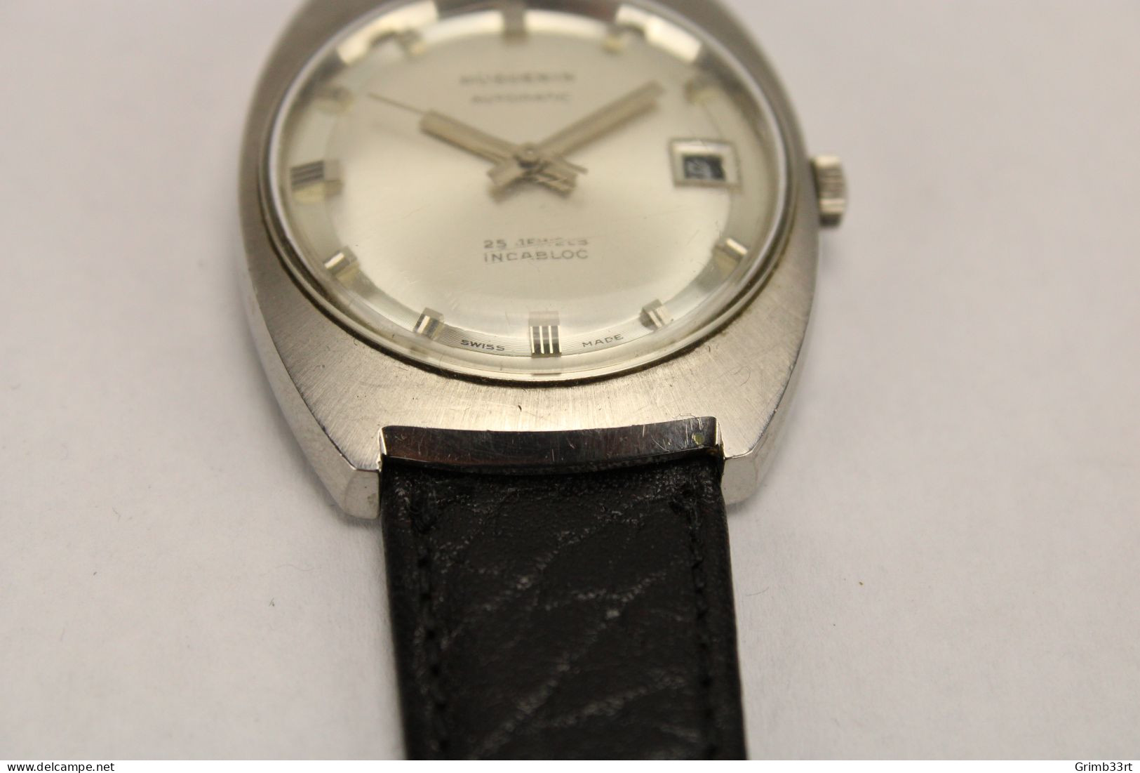 Huguenin - Automatic men's watch - with day indicator - 1970's