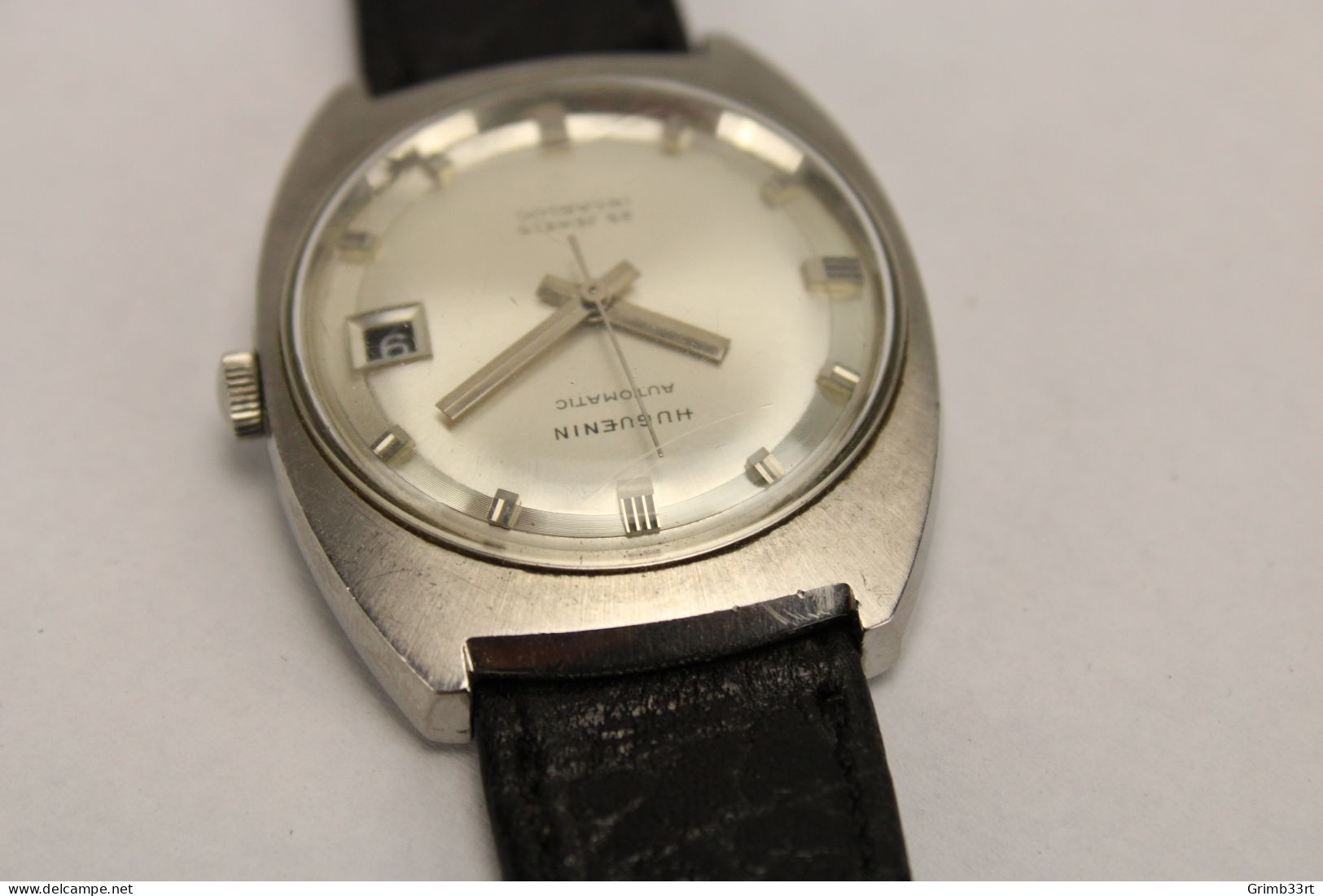 Huguenin - Automatic men's watch - with day indicator - 1970's