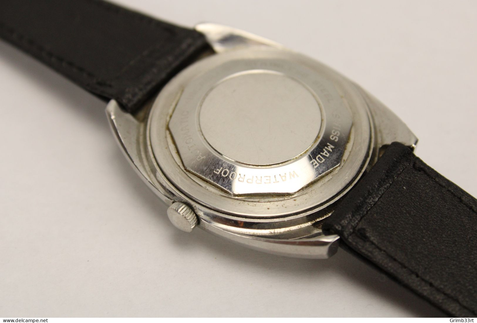 Huguenin - Automatic men's watch - with day indicator - 1970's