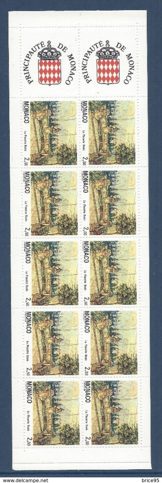 Monaco - Carnet YT N° 8 ** - Neuf Sans Charnière - 1992 - Blocks & Sheetlets