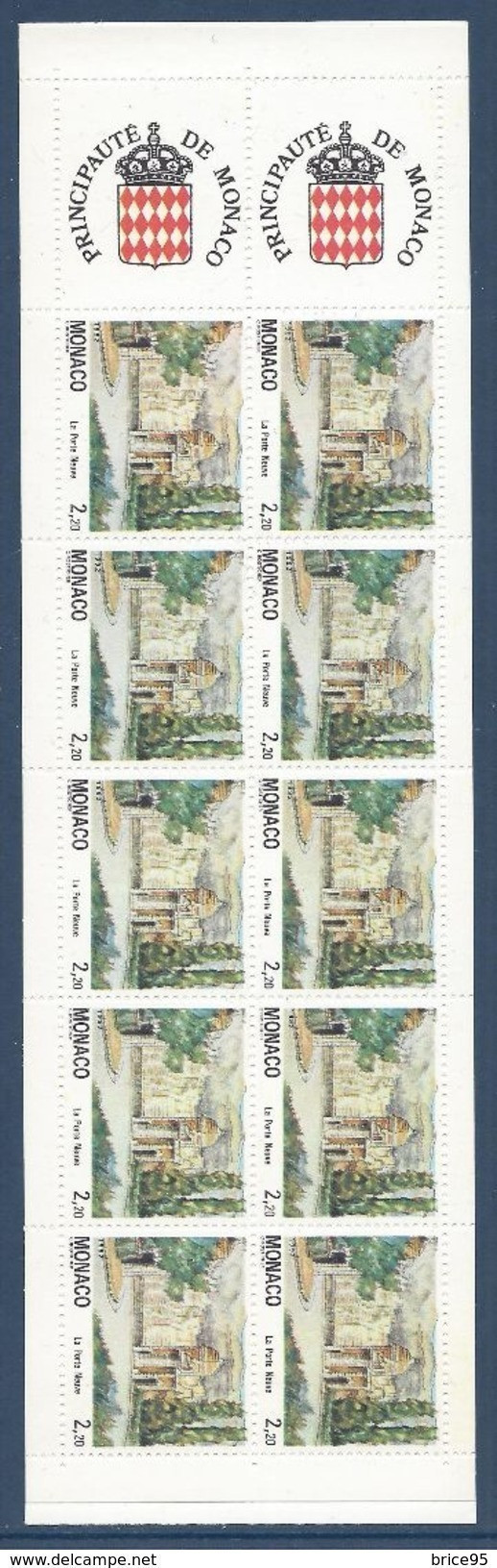 Monaco - Carnet YT N° 7  ** - Neuf Sans Charnière - 1992 - Blocks & Sheetlets