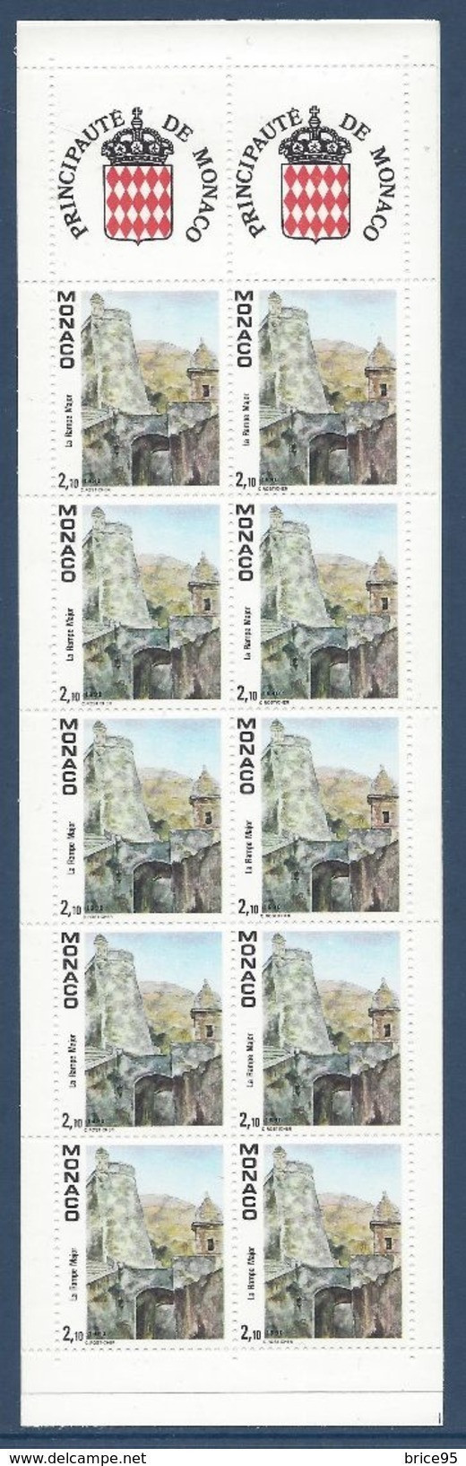 Monaco - Carnet YT N° 5 ** - Neuf Sans Charnière - 1990 - Blocs