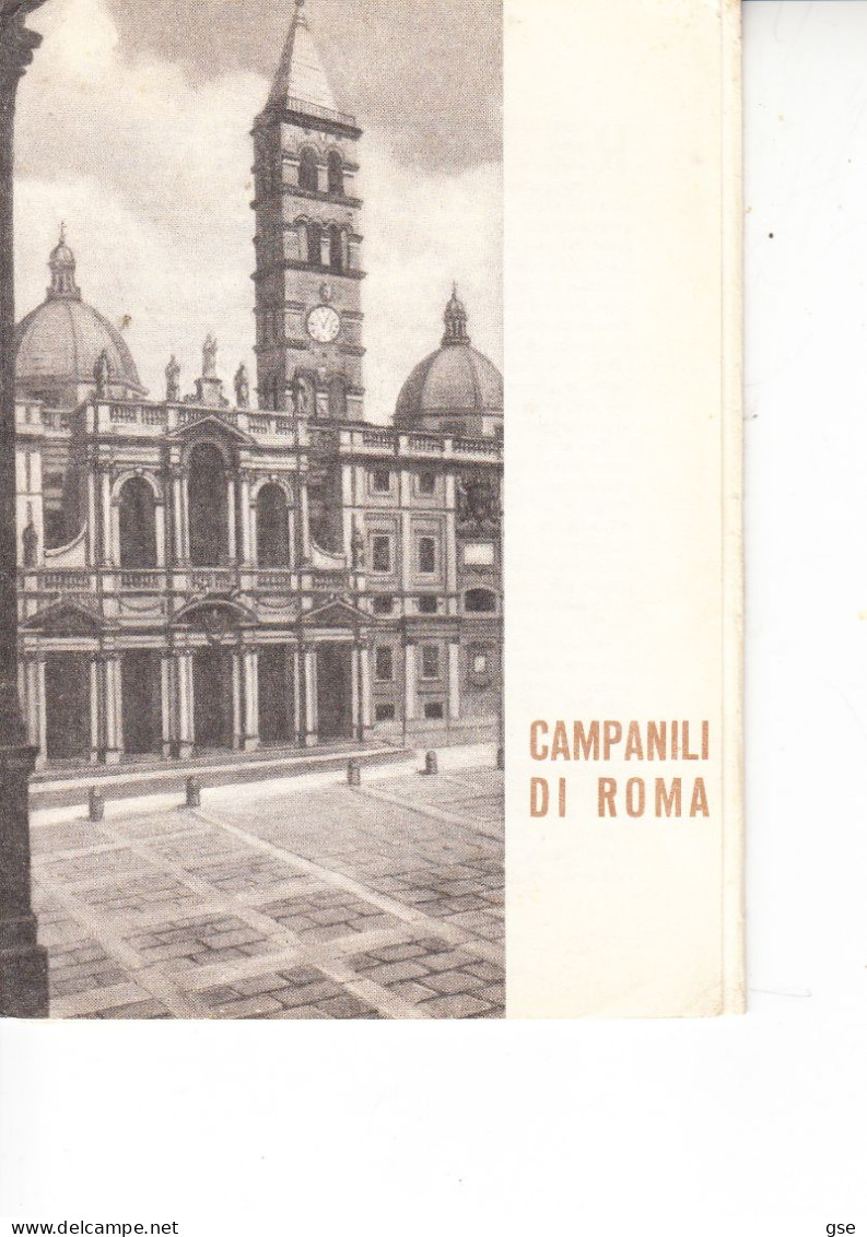 ITALIA - ROMA - Cmpanili - Tarjetas Panorámicas