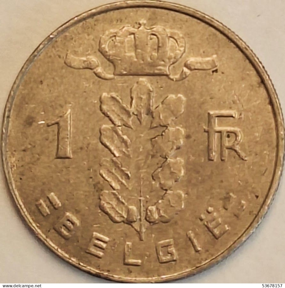 Belgium - Franc 1965, KM# 143.1 (#3131) - 1 Franc