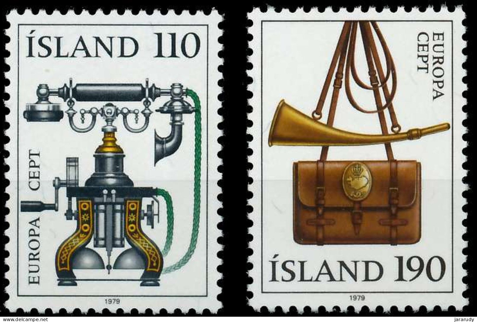 ISLANDIA EUROPA CEPT 1979 Yv 492/3 MNH - Unused Stamps