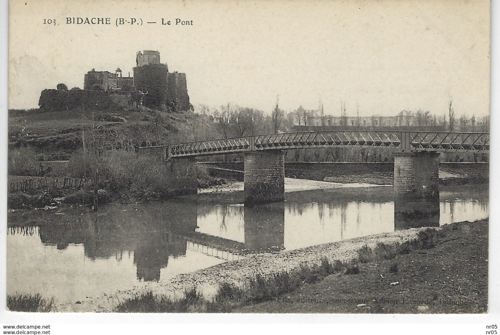 64 - BIDACHE - Le Pont    ( Pyrenées Atlantiques ) - Bidache