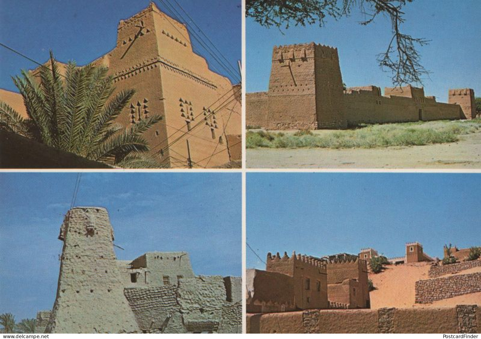 Najd Architecture Saudi Arabia History Old Buildings Arabic Postcard - Saudi-Arabien