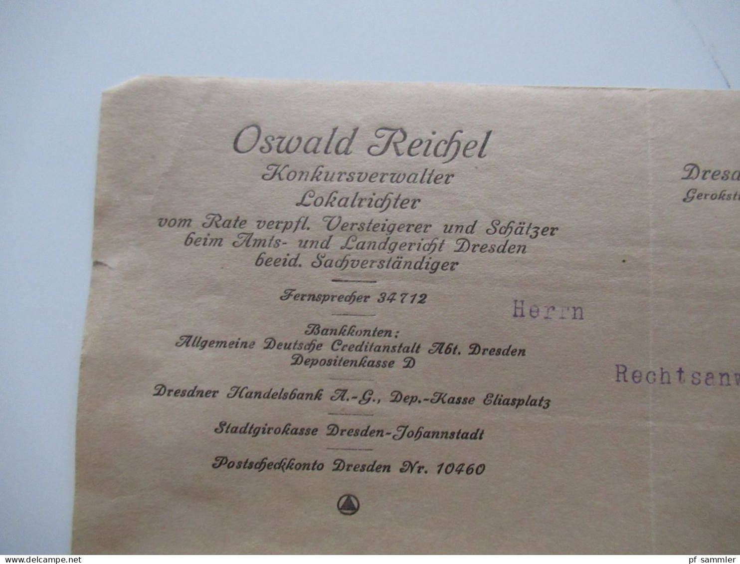 Dokumente 1x Sekuritas Prag Agentur Teplitz 1936 sonst einiges Dresden / 1920 / 1930er Jahre / Interessant??!!