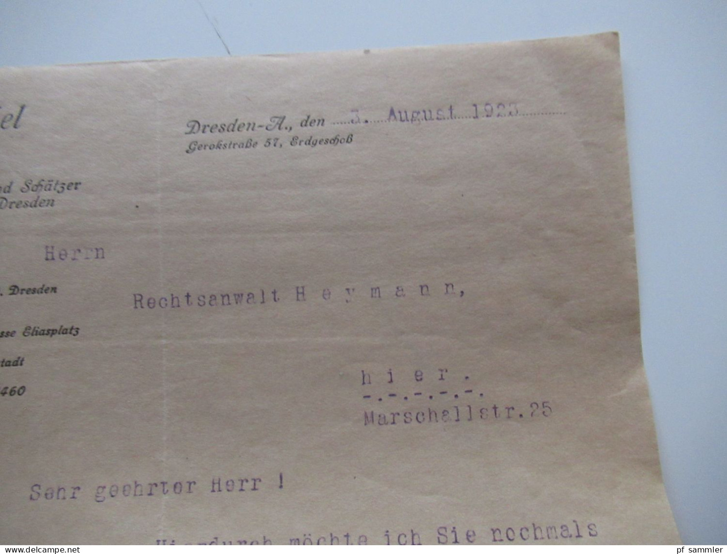Dokumente 1x Sekuritas Prag Agentur Teplitz 1936 sonst einiges Dresden / 1920 / 1930er Jahre / Interessant??!!