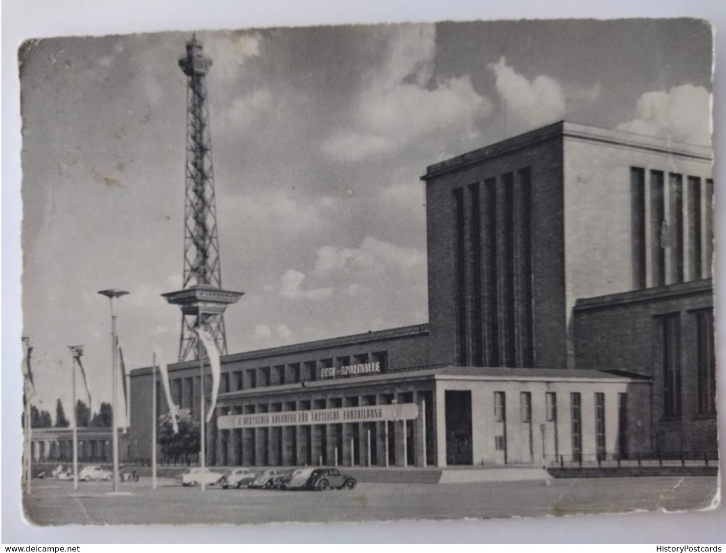 Berlin-Charlottenburg, Ausstellungshallen Am Funkturm,Ärztekongress, 1953 - Charlottenburg
