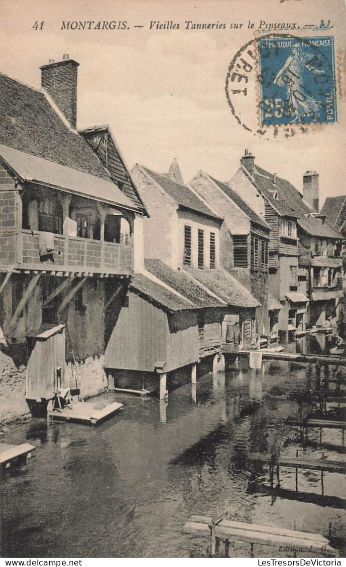 FRANCE - Montargis - Vieilles Tanneries Sur Le Pinseaux - LL - Carte Postale Ancienne - Montargis