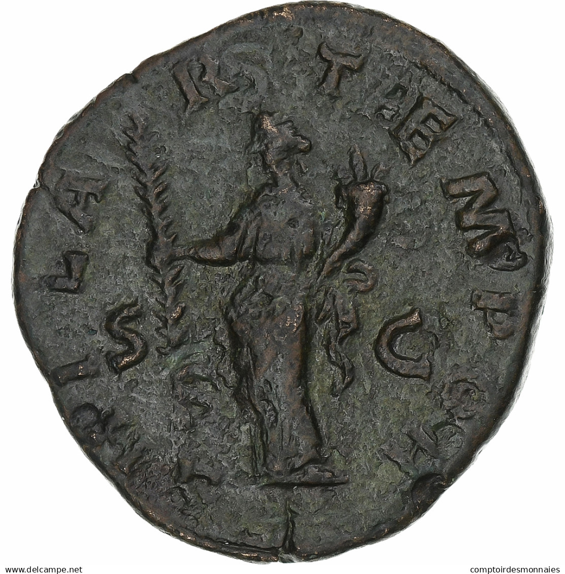 Didia Clara, Sesterce, 193, Rome, Bronze, TTB, RIC:20 - La Dinastia Severi (193 / 235)