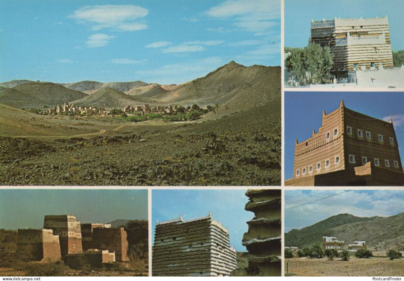 Views Of The Assir Asir Region South West SW Saudi Arabia Postcard - Saudi-Arabien