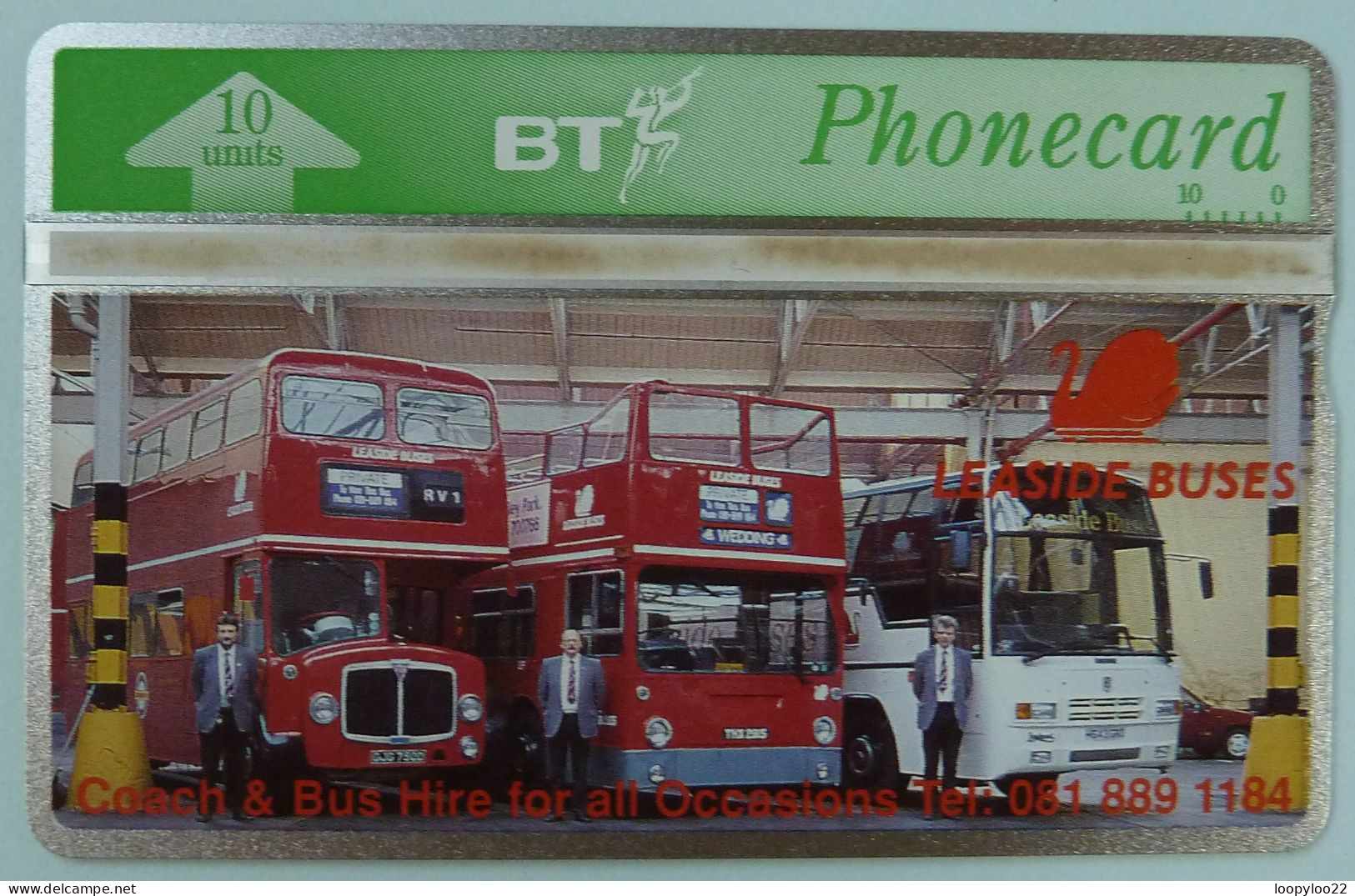 UK - Great Britain - BT & Landis & Gyr - BTP158 - Leaside Buses - 302E - 4600ex - Mint - BT Edición Privada