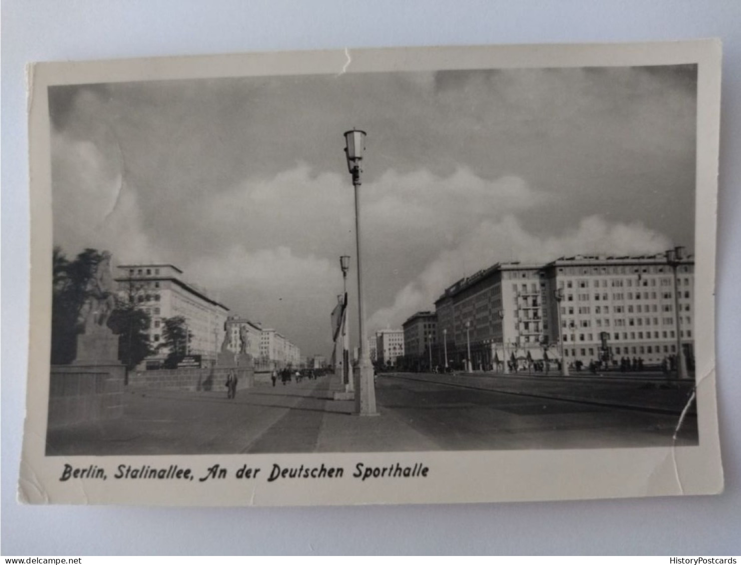 Berlin, Stalinallee, An Der Deutschen Sporthalle, 1955 - Friedrichshain