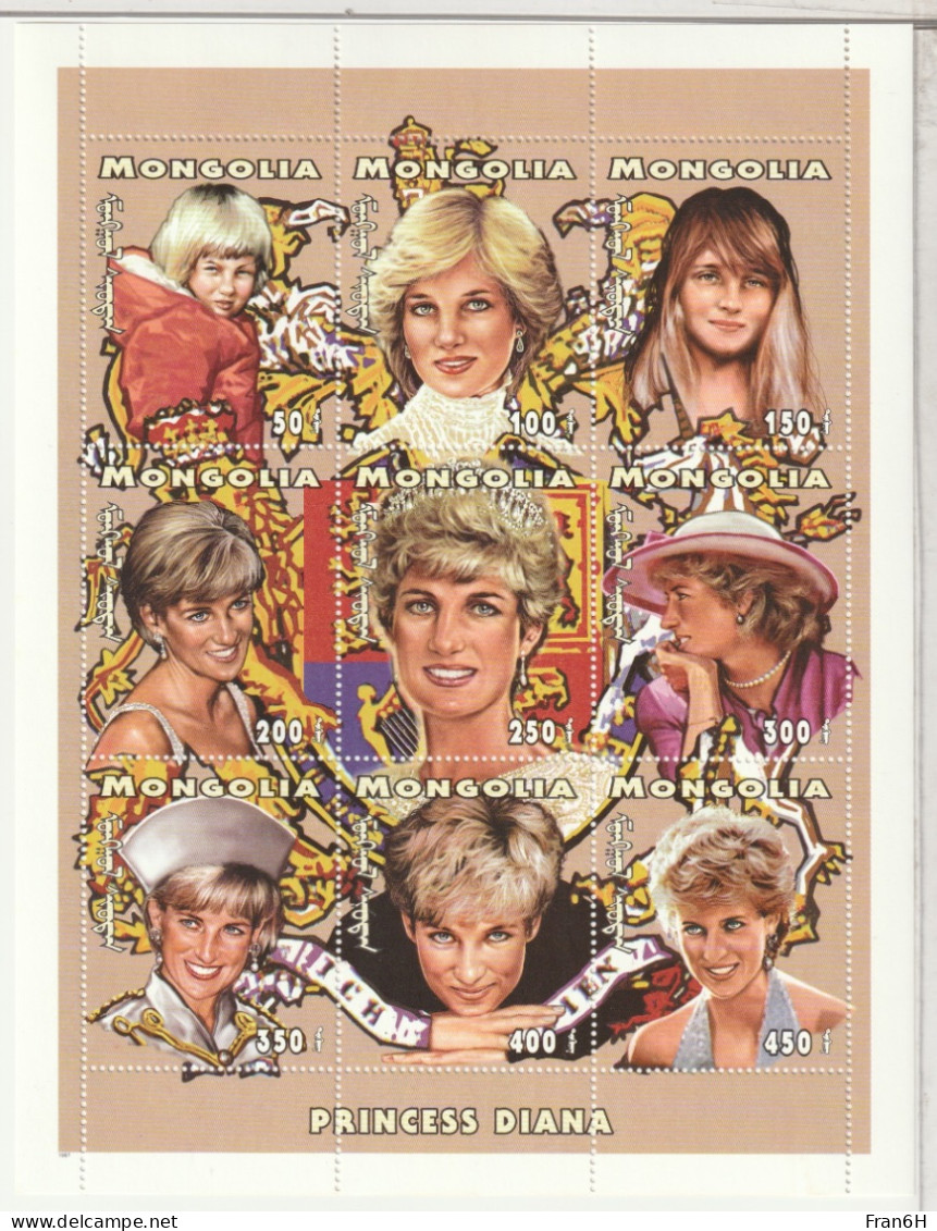 DIANA  - Bloc Neuf ** - MNH - - Familles Royales