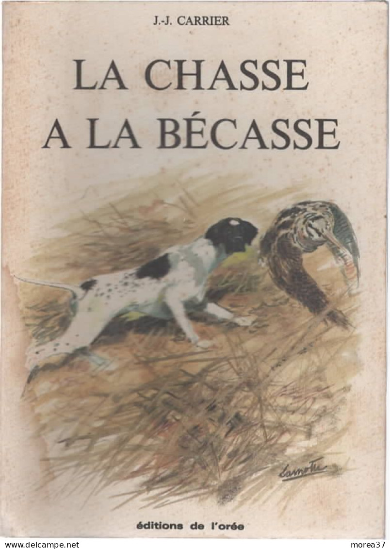 LA CHASSE A LA BECASSE  De J J CARRIER   EDITIONS DE L'OREE - Jacht/vissen