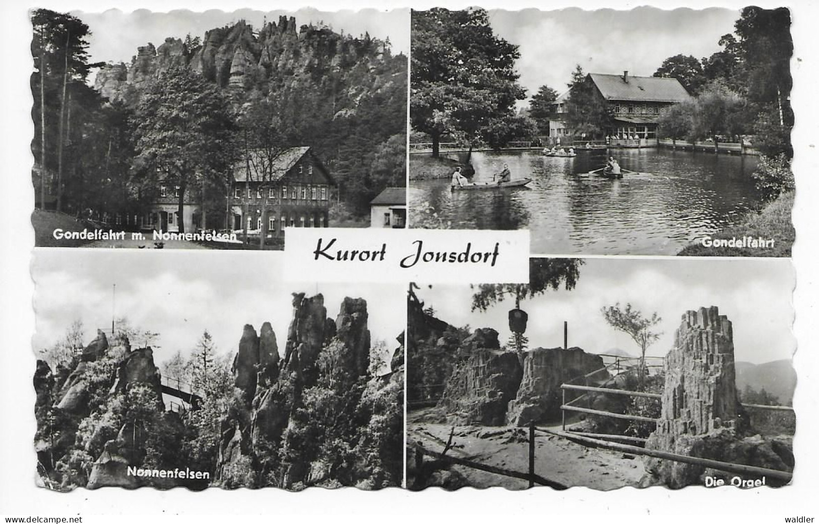 8805  KURORT JOHNSDORF (Kr. ZITTAU)  -  MEHRBILD  1963 - Jonsdorf