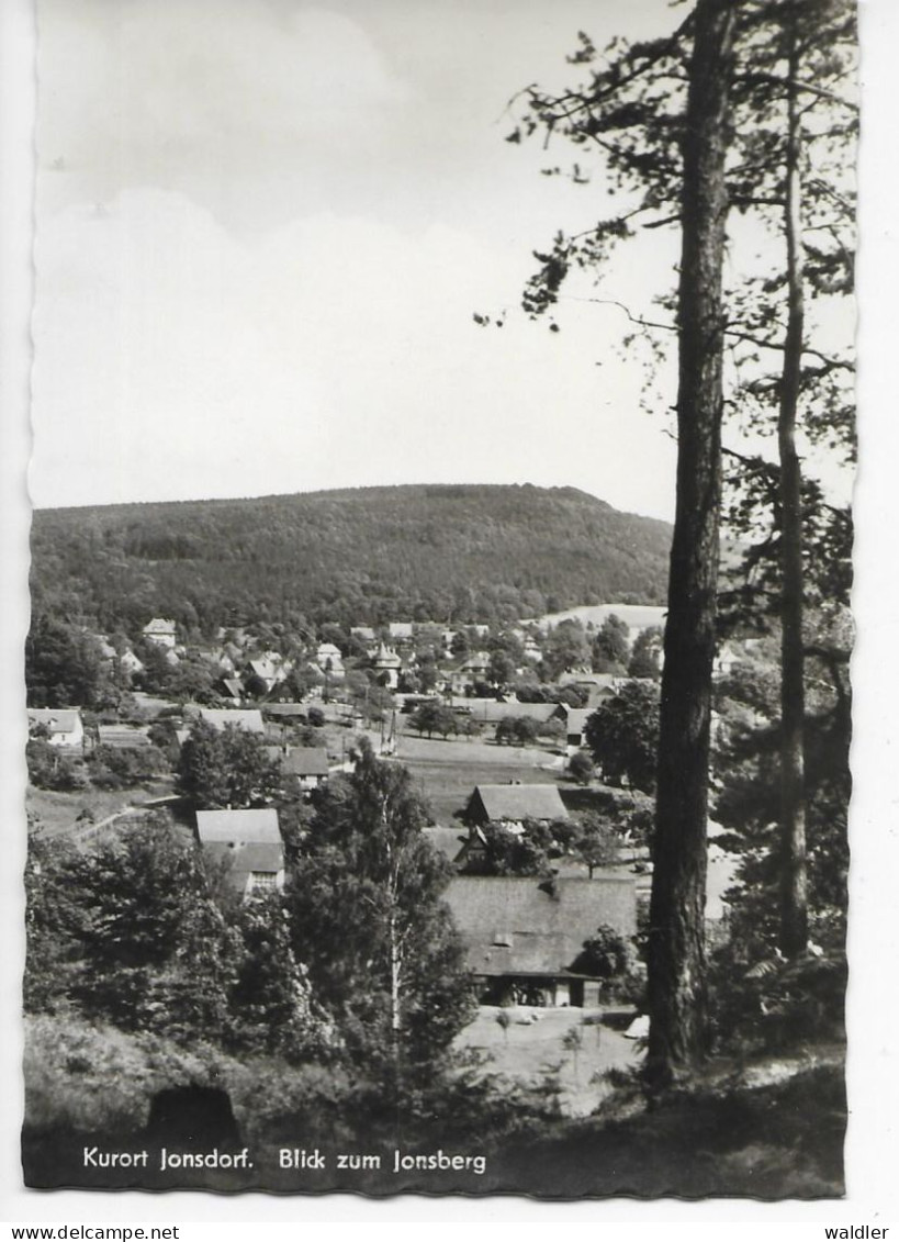 8805  KURORT JOHNSDORF (Kr. ZITTAU)  -  BLICK AUF DEN ORT  1967 - Jonsdorf