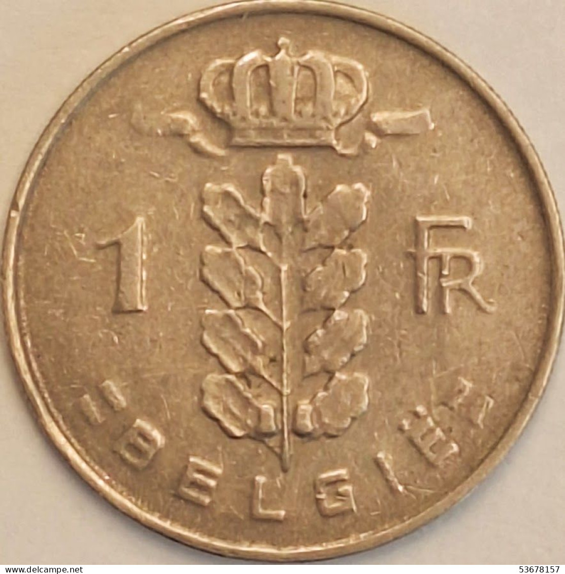 Belgium - Franc 1967, KM# 143.1 (#3133) - 1 Franc