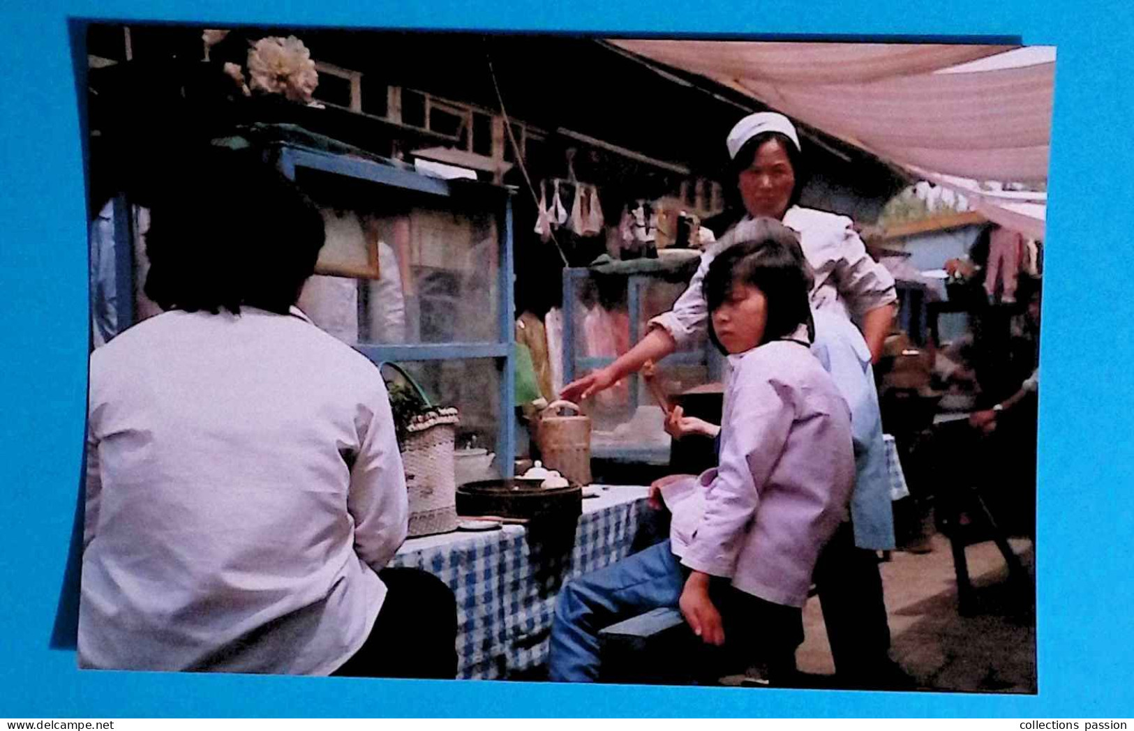 Photographie, 140 X 95 Mm, Métier, Cuisine, Chine, China, 2 Scans - Métiers