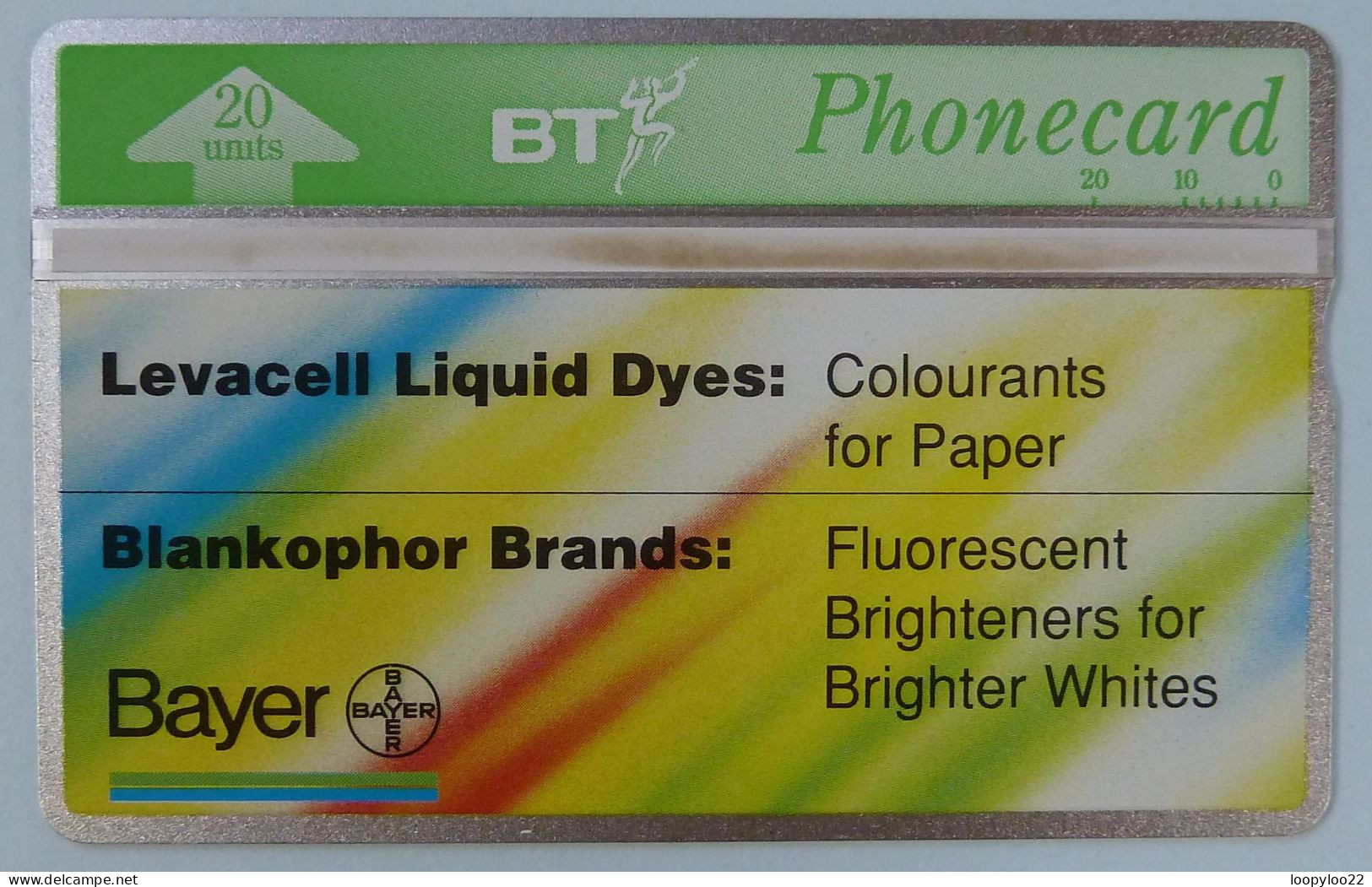 UK - Great Britain - BT & Landis & Gyr - BTP168 - Bayer PLC - 343K - 3600ex - Mint - BT Emissions Privées