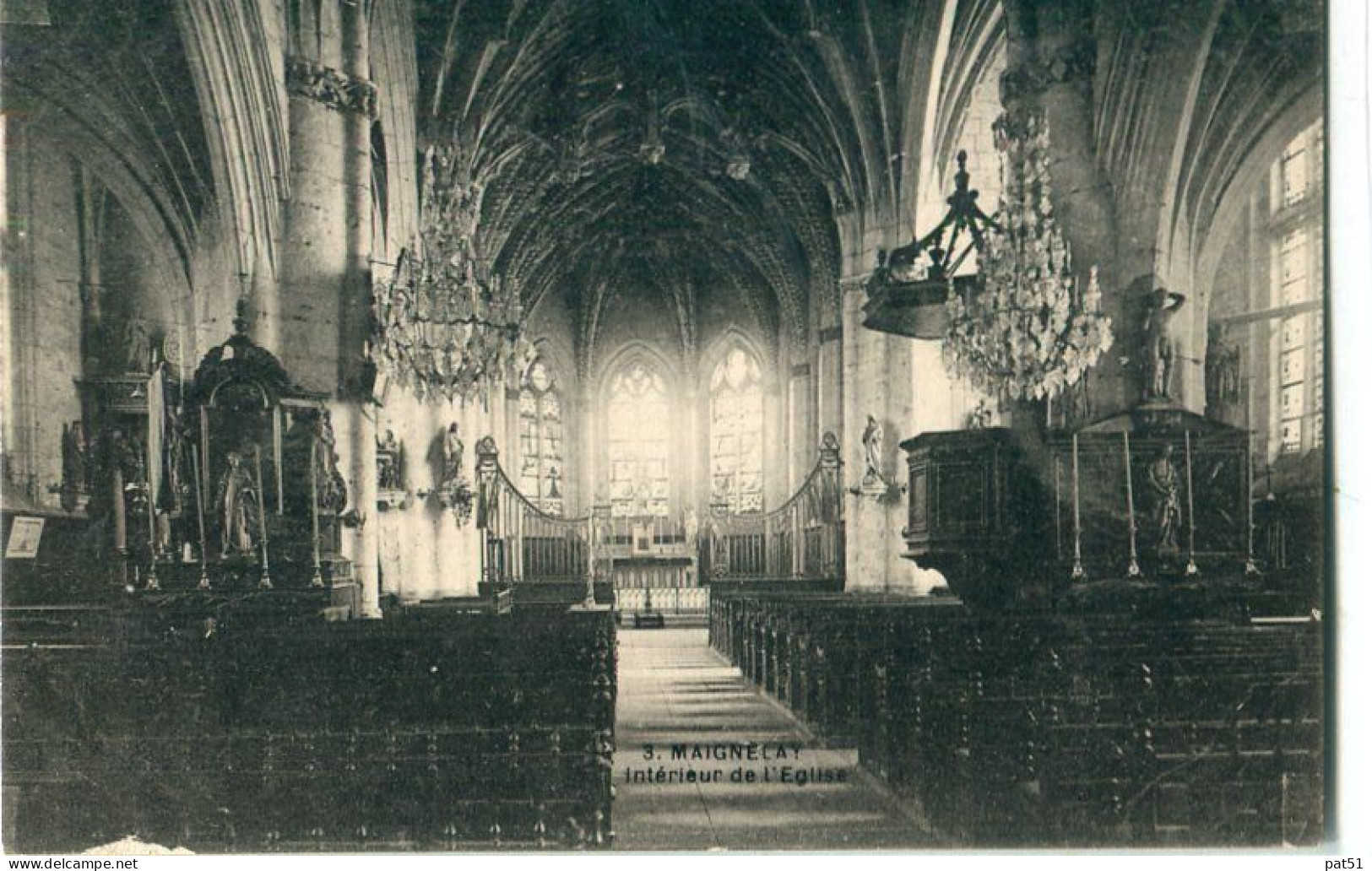 60 - Maignelay : Intérieur De L' Eglise - Maignelay Montigny