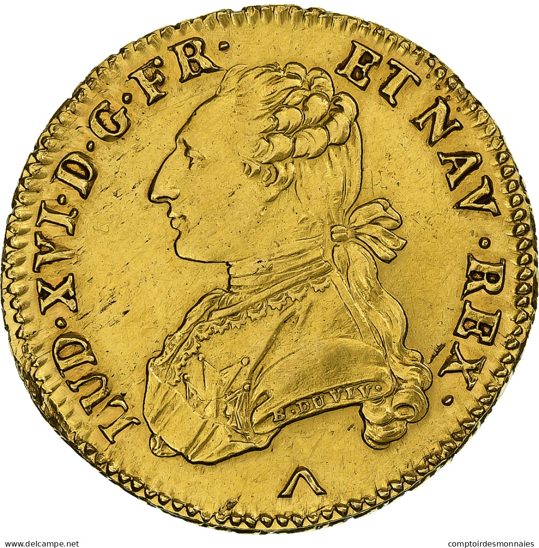 France, Louis XVI, Double Louis D'or Au Buste Habillé, 1776, Lille, Or, SUP - 1774-1791 Ludwig XVI.