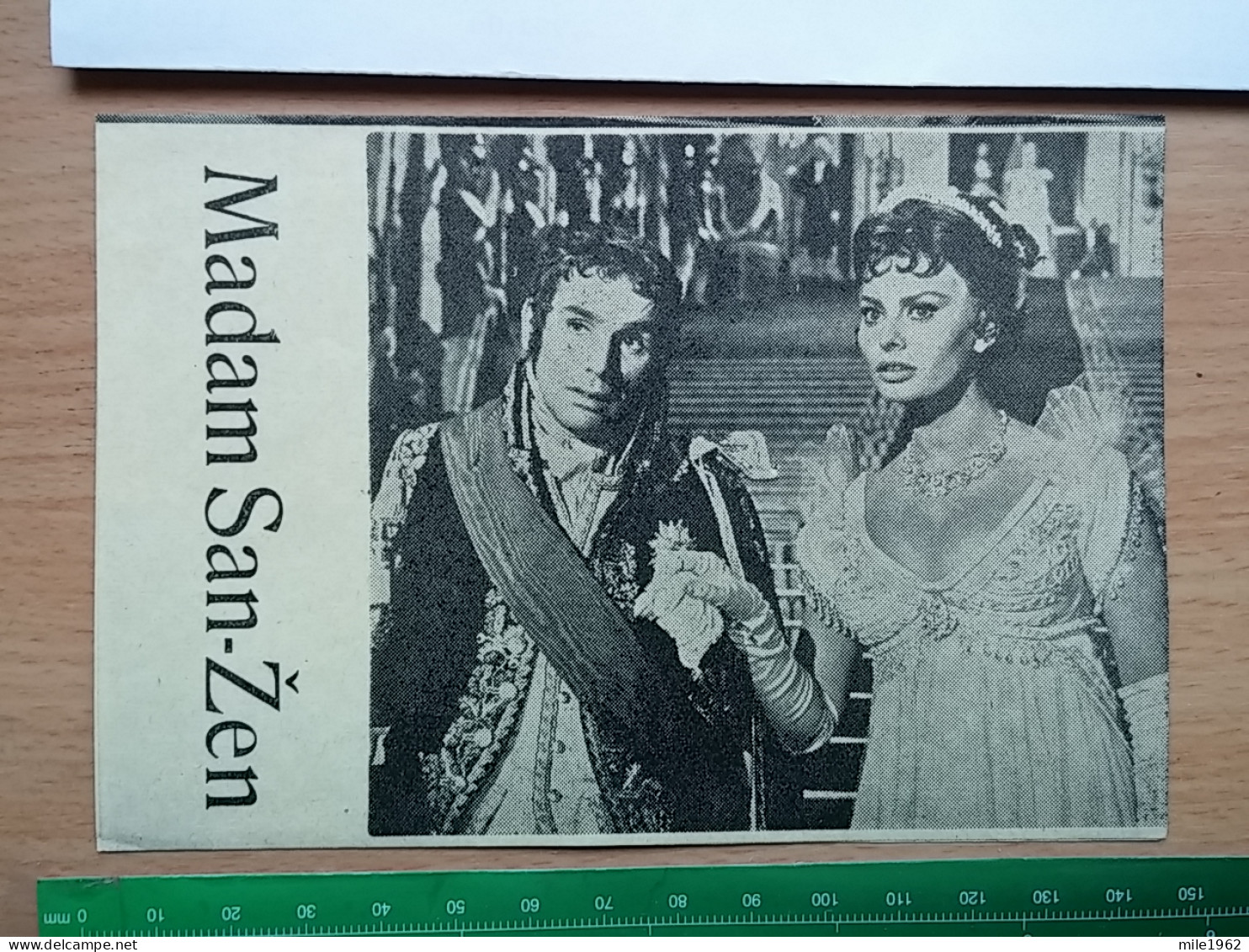 Prog 13 - Madame (1961) -Madame Sans Gêne - Sophia Loren, Robert Hossein, Renaud Mary - Publicité Cinématographique