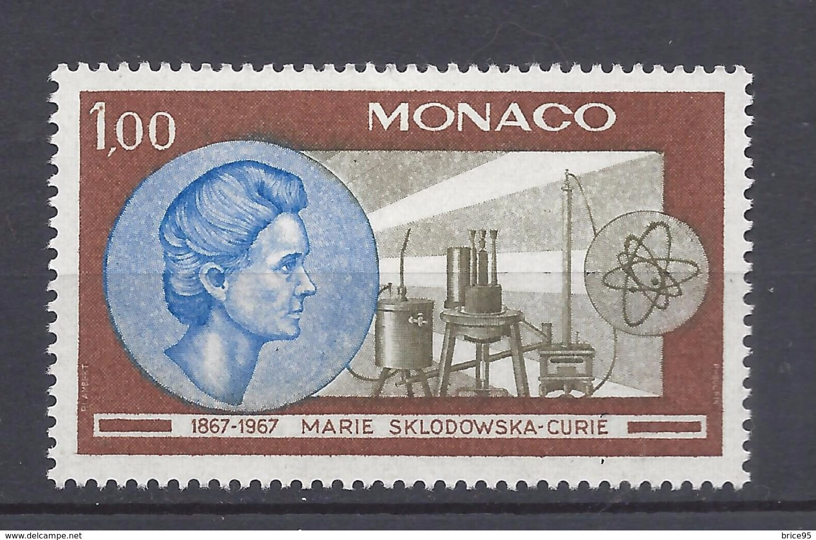 Monaco - YT N° 732 ** - Neuf Sans Charnière - 1967 - Unused Stamps