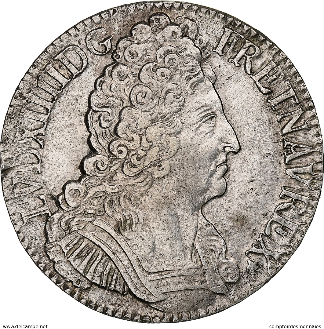 France, Louis XIV, Ecu Aux 3 Couronnes, 1709, Paris, Argent, TTB+, Gadoury:229 - 1643-1715 Louis XIV The Great