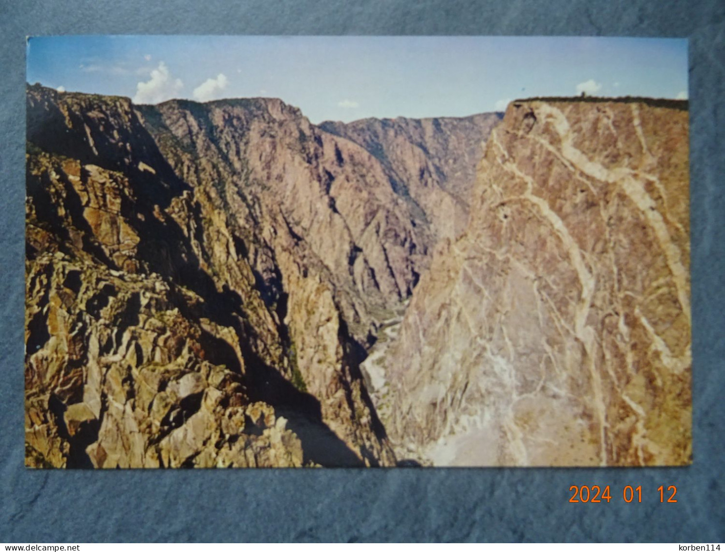 PAINTED WALL OF THE BLACK CANYON - Other & Unclassified