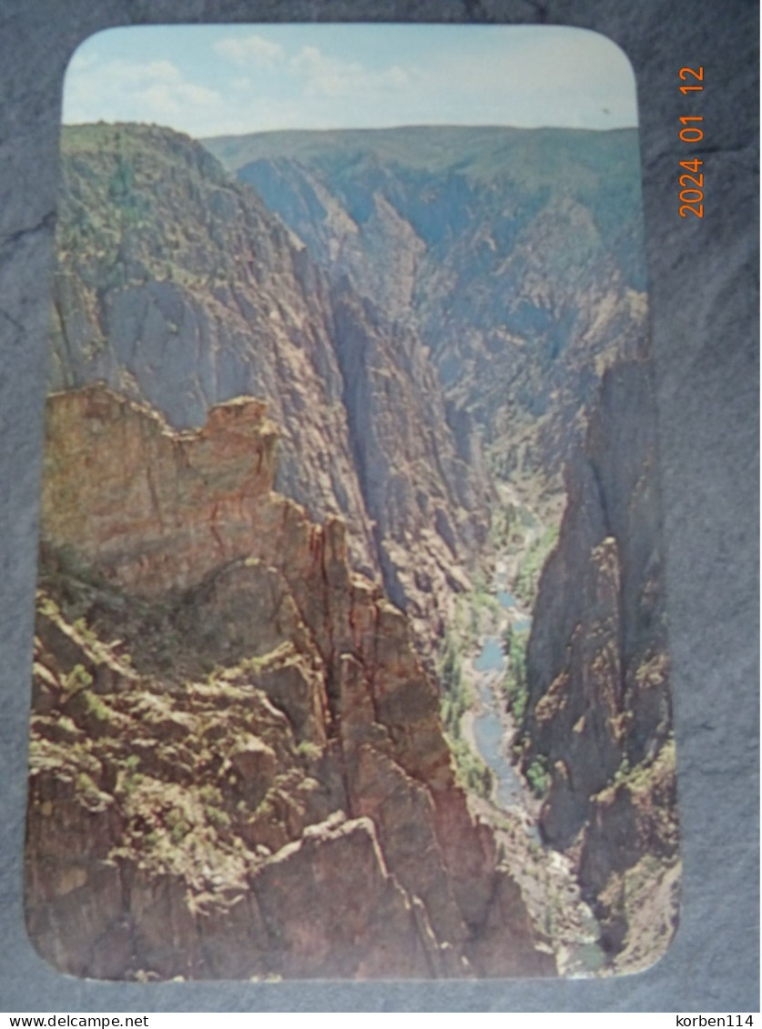 BLACK CANYON OF THE GUNNISON - Autres & Non Classés