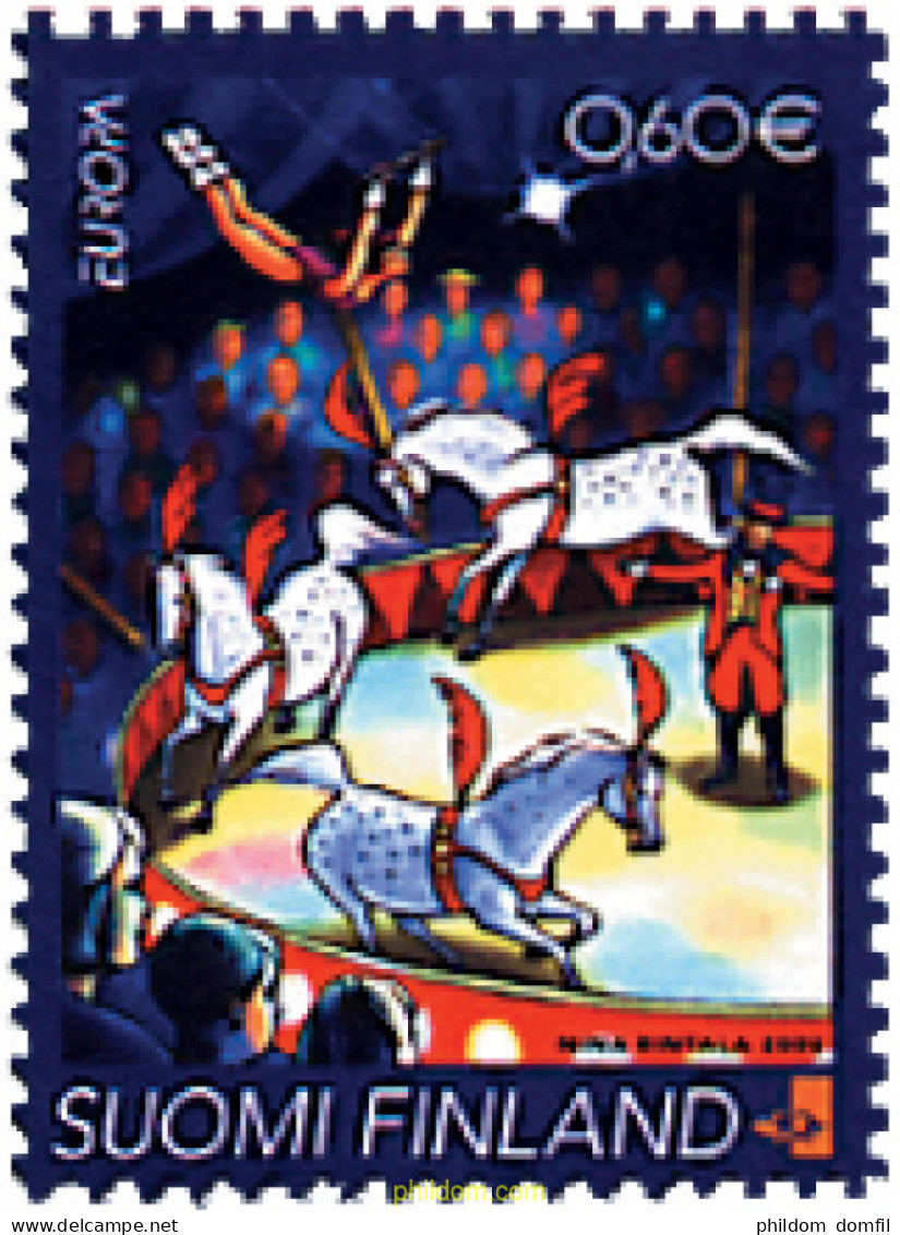 91036 MNH FINLANDIA 2002 EUROPA CEPT 2002 - EL CIRCO - Neufs