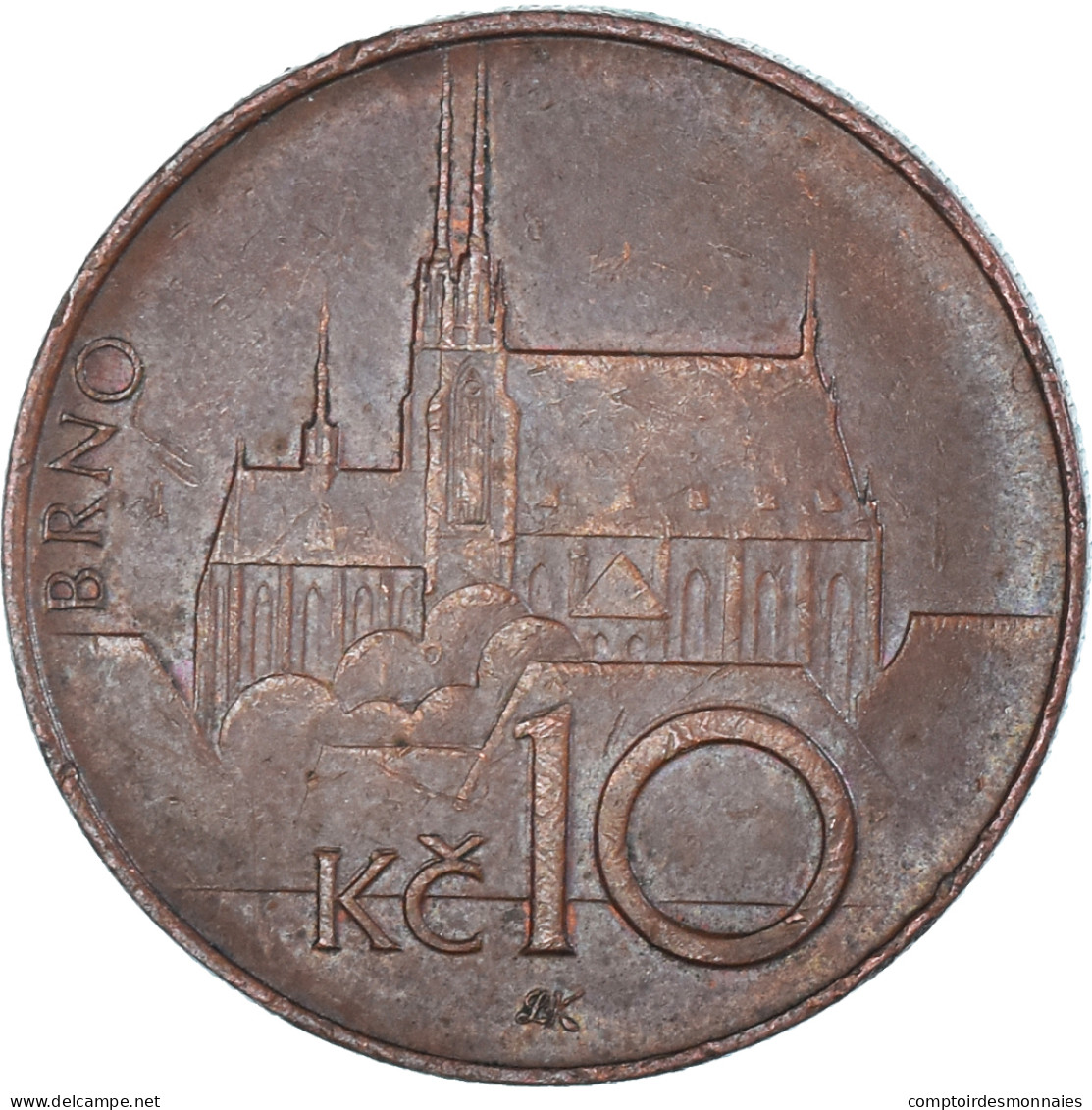 Monnaie, République Tchèque, 10 Korun, 1995 - Tchéquie