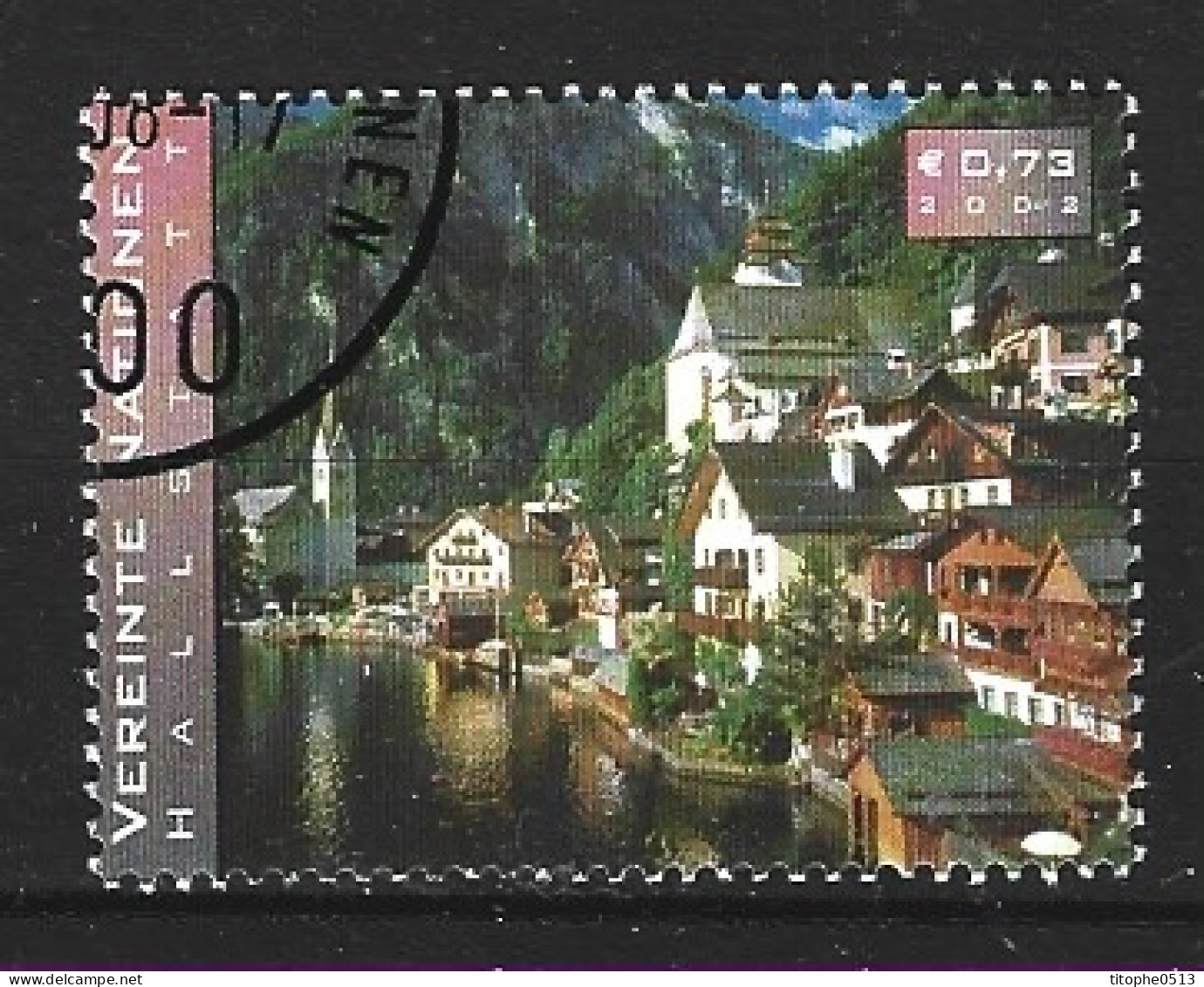 ONU VIENNE. N°367 Oblitéré De 2002. Ville D'Hallstatt. - Oblitérés