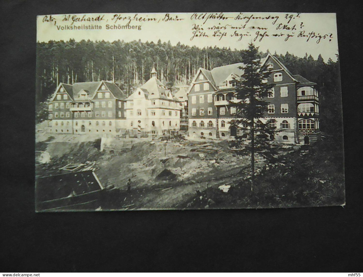 NAK D3 Schömberg. 1904. Volksheilstätte - Schömberg