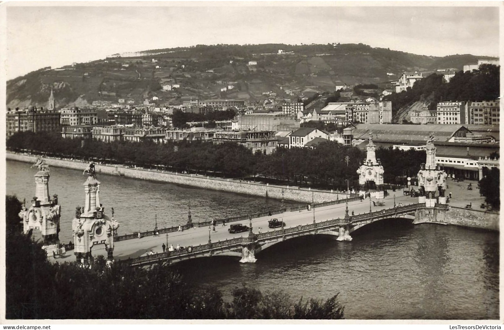 ESPAGNE - San Sebastien - Panorama - Carte Postale Ancienne - Other & Unclassified