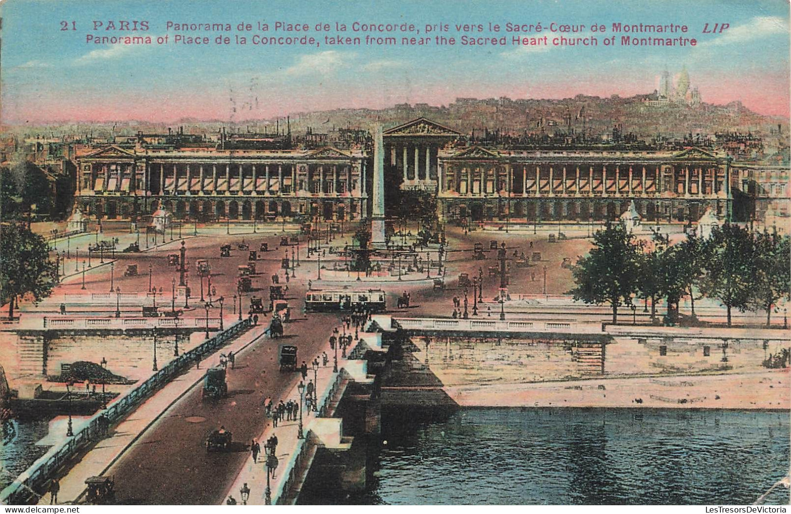 FRANCE - Paris - Panorama De La Place De La Concorde - Carte Postale Ancienne - Sonstige & Ohne Zuordnung