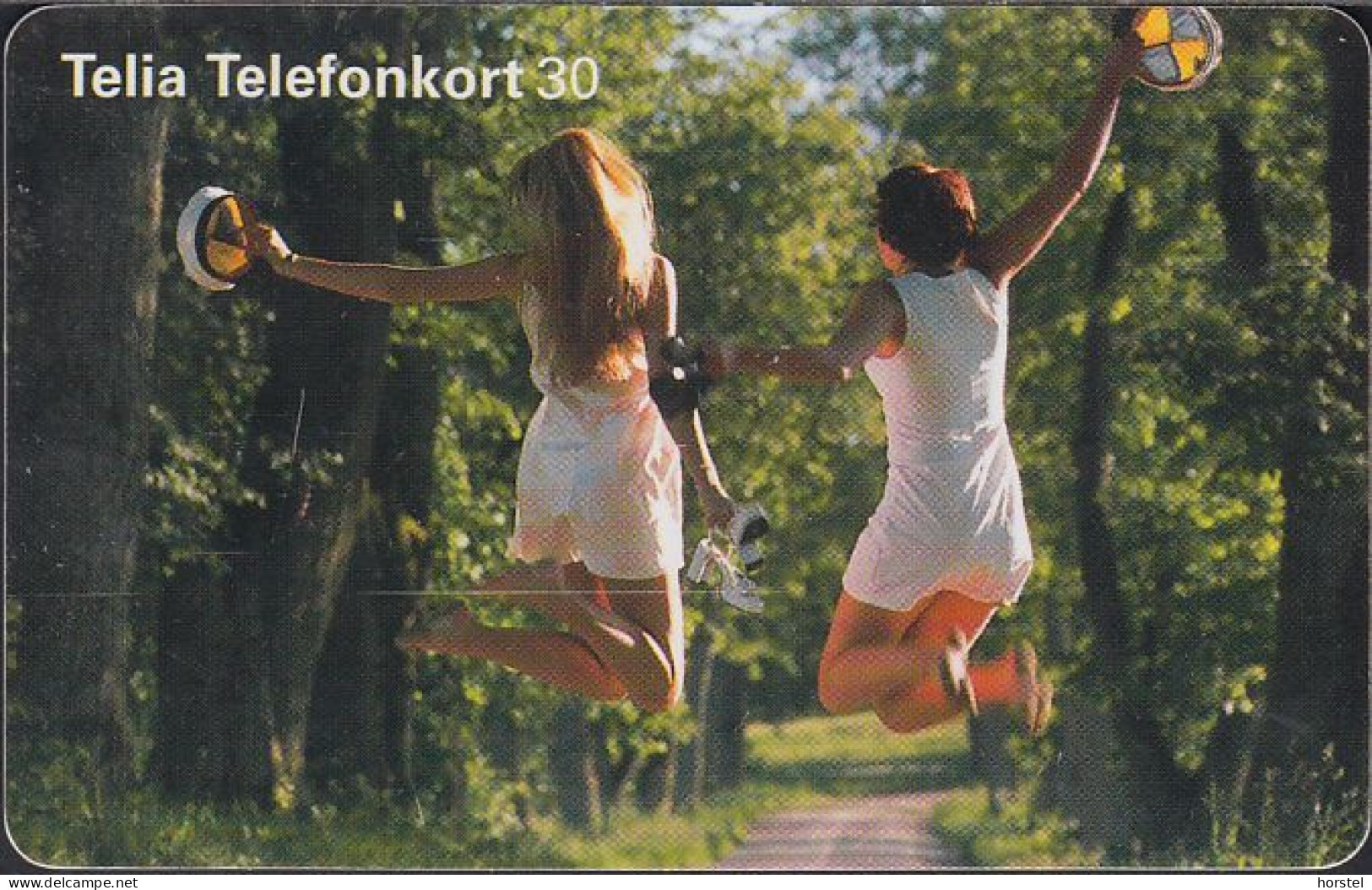 Schweden Chip 299 Jumping Girls (60111/389) - 6043798 - Svezia