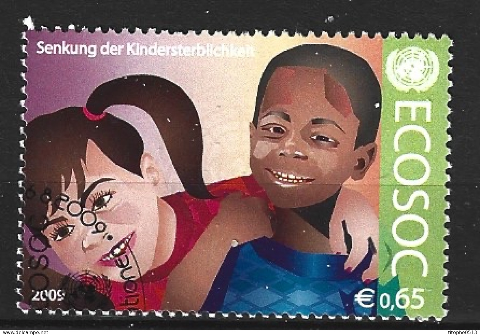 ONU VIENNE. N°616 Oblitéré De 2009. ECOSOC. - Used Stamps