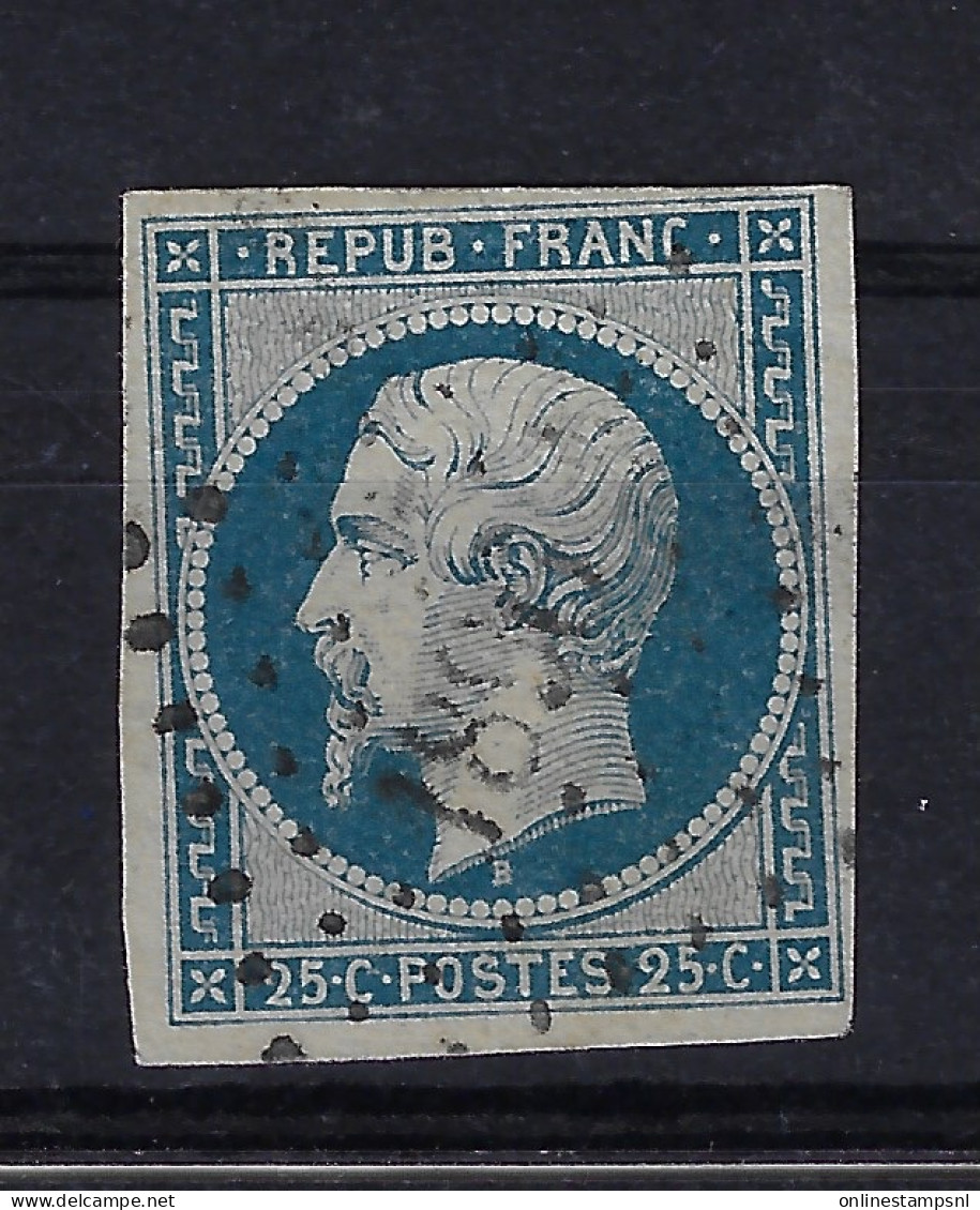 France Yv Nr  10  Oblitéré/cancelled/used - 1852 Louis-Napoléon