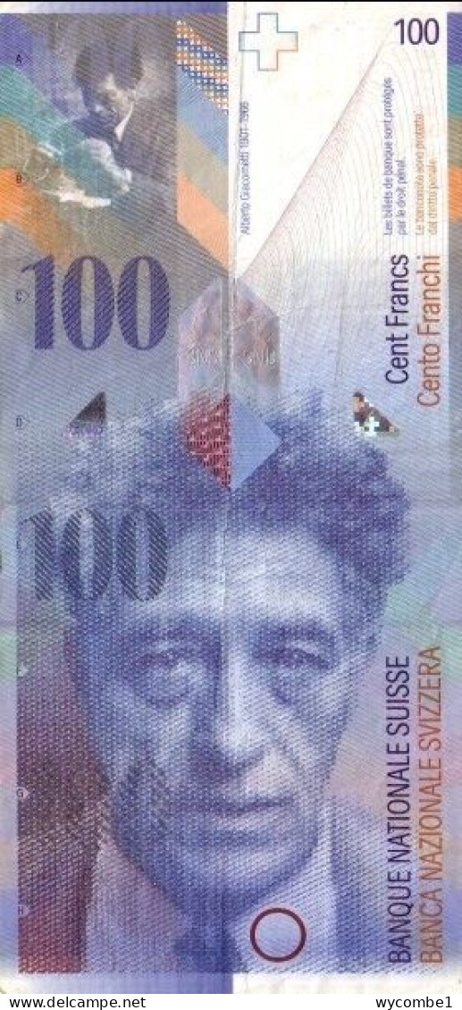 SWITZERLAND - 2004 100 Francs Raggenblas And Roth EF Banknote - Schweiz